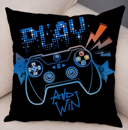 Video Game Party Cushion Cover