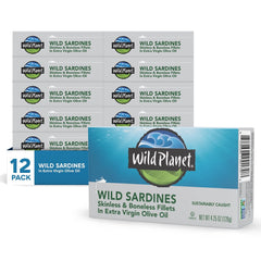 Wild Planet Wild Sardines in Extra Virgin Olive Oil