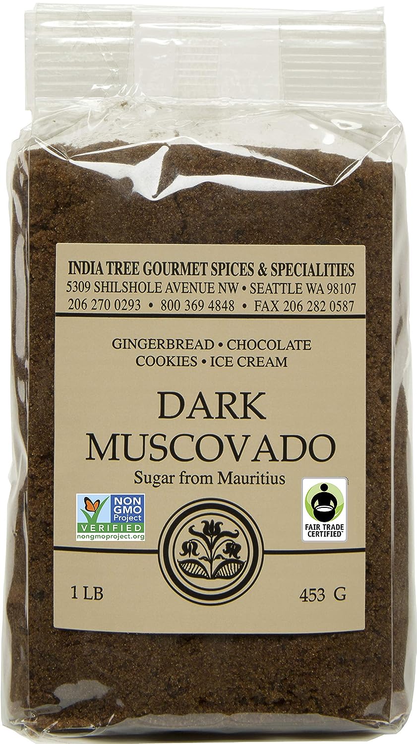 Dark Muscovado Sugar, 1 Pound