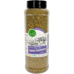 Eat Well Premium Foods Italian Seasoning 9 oz Shaker Bottle, Classic Blend of Herbs with Oregano & Thyme, 100% Natural Dried Mixed Herbs for Cooking Mixed Italian Spices, Bulk Size Herb Seasoning Mix