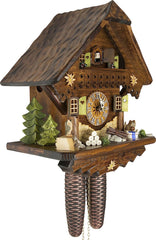 German Cuckoo Clock - Summer Meadow Chalet