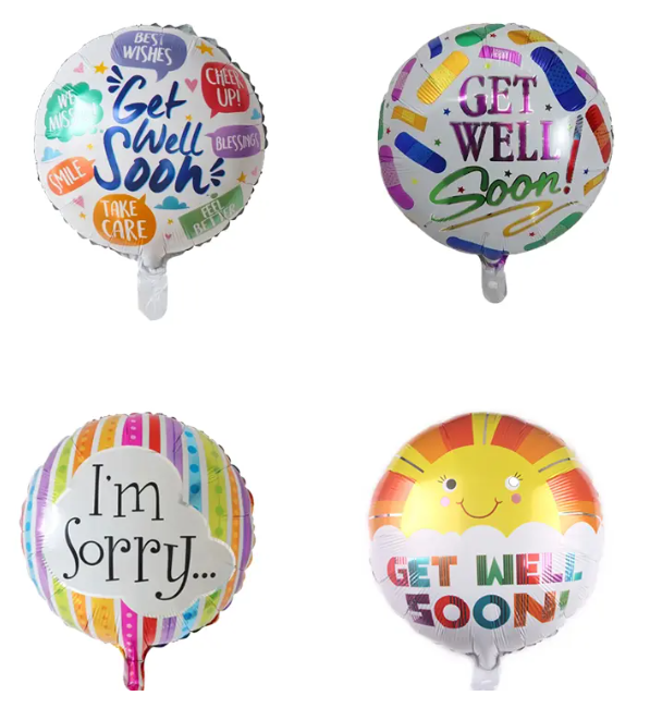 Get Well Soon Foil Balloons