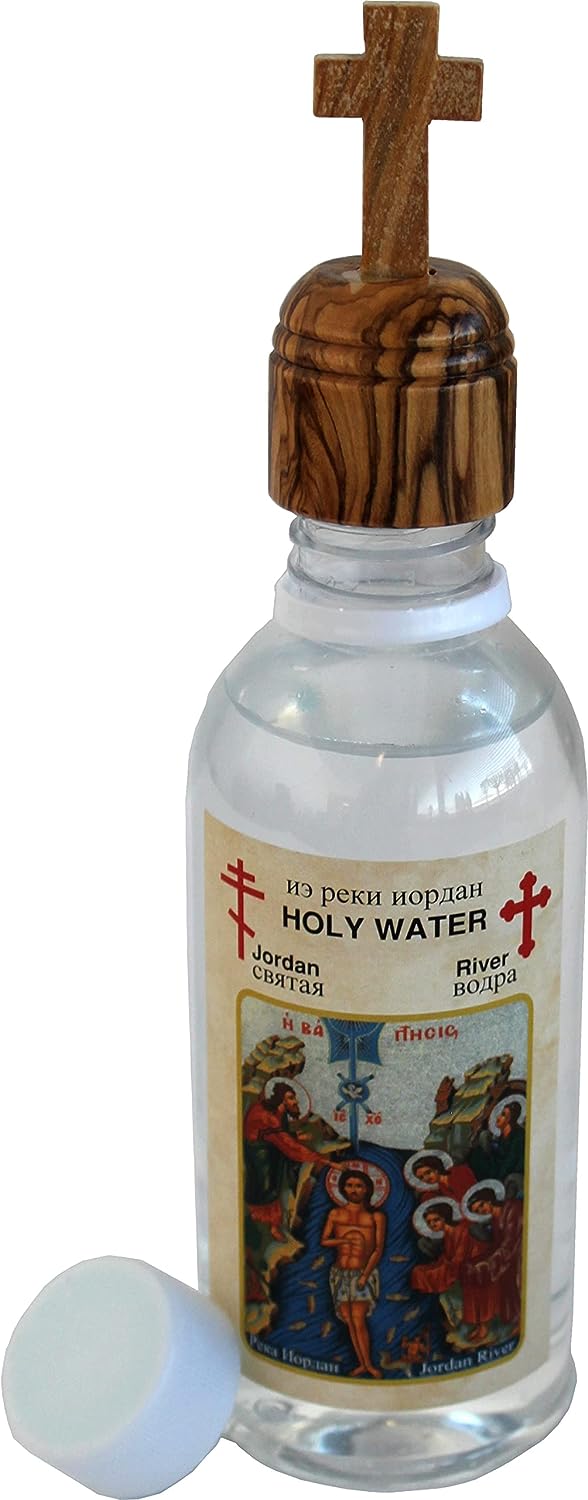 Holy Water From the Jordan River - 200ml 6.8 fl oz. with gift box and certificate