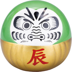 JAPAN ORIGINAL good luck Dragon Daruma doll figurine home office decor japanese traditional feng shui decor 3.15 * 3.15 * 2.75 inches