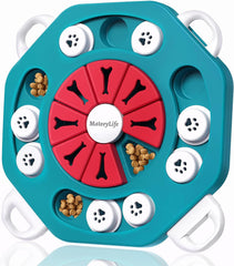 MateeyLife Interactive Dog Puzzle Toys for Boredom, Mental Stimulation Dog Food Puzzles Feeder for Smart Dogs, Dog Enrichment Toys for IQ Training, Dog Treat Puzzle for Small, Medium & Large Dogs