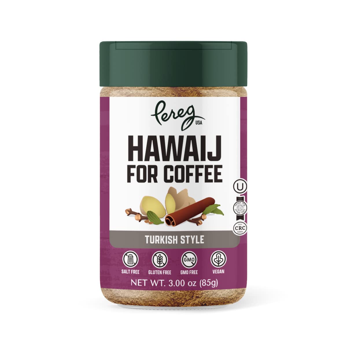 Pereg Coffee Mix | Coffee Spice Mix with Hawaij, Ginger, Cinnamon, Cloves & Cardamom