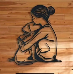 Laser Engraved Dog Metal Wall Art, Dog Lover Gift, Unique Home Decoration