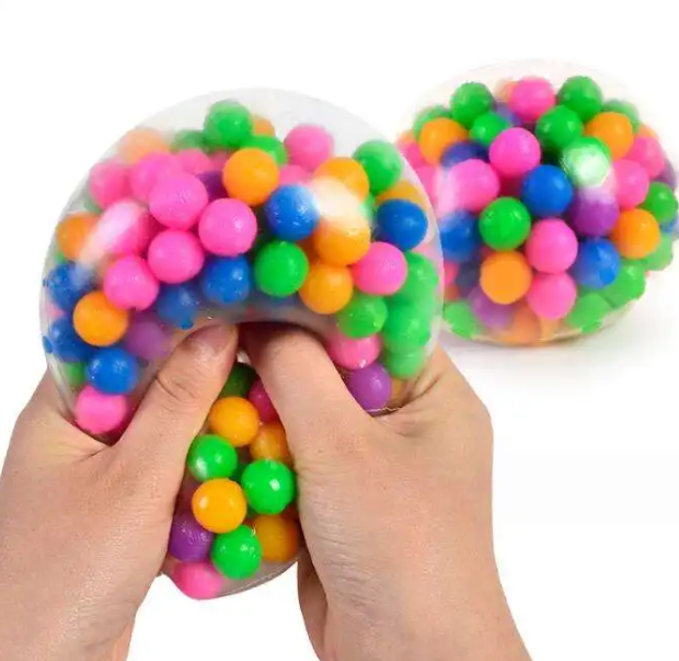 Squeeze Eggs Water Beads TPR Vent Stress Balls Sensory Fidget Toy