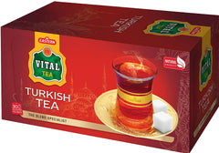 Turkish Tea Black, Count of 25 Black Tea Bags - Flavourful Taste of Black, Freshly Packed with Heritage