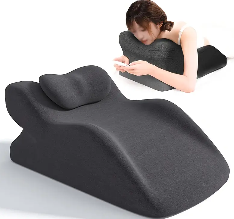 Ergonomic Memory Foam Bed Pillow – Multi-Purpose Cushion for Back, Neck, and Face Support