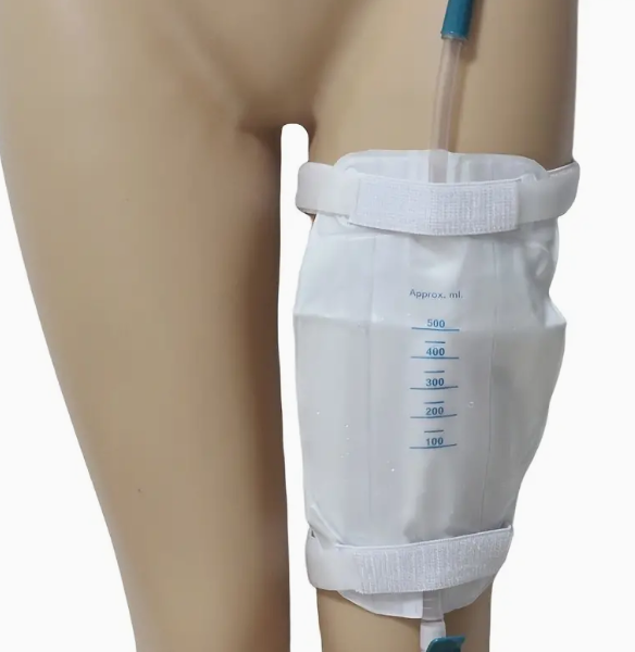 Silicone Anti-Slip Strap for Fixing Urine Bag – Catheter Bag Bundling &amp; Drainage Strap – Secure &amp; Comfortable Attachment Solution