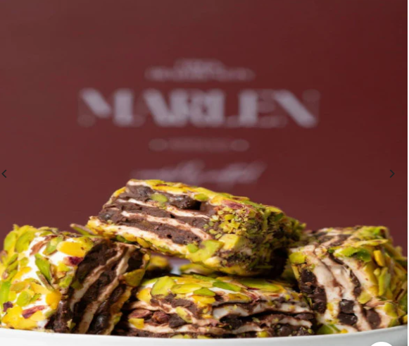 Marlen Filet Pistachio Baklava Turkish Delight 1000G