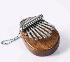 8 Keys Mini Kalimba - Delicate Finger Thumb Piano Marimba Music Instrument with Good Accessories and Pendant Gift Idea